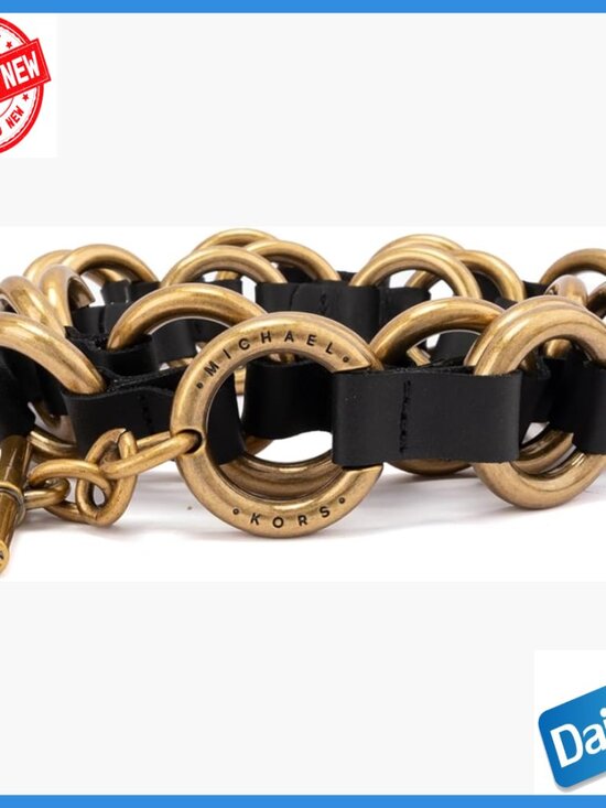 Small-Medium Metal Alloy Chained Belt with Adjustable Buckle